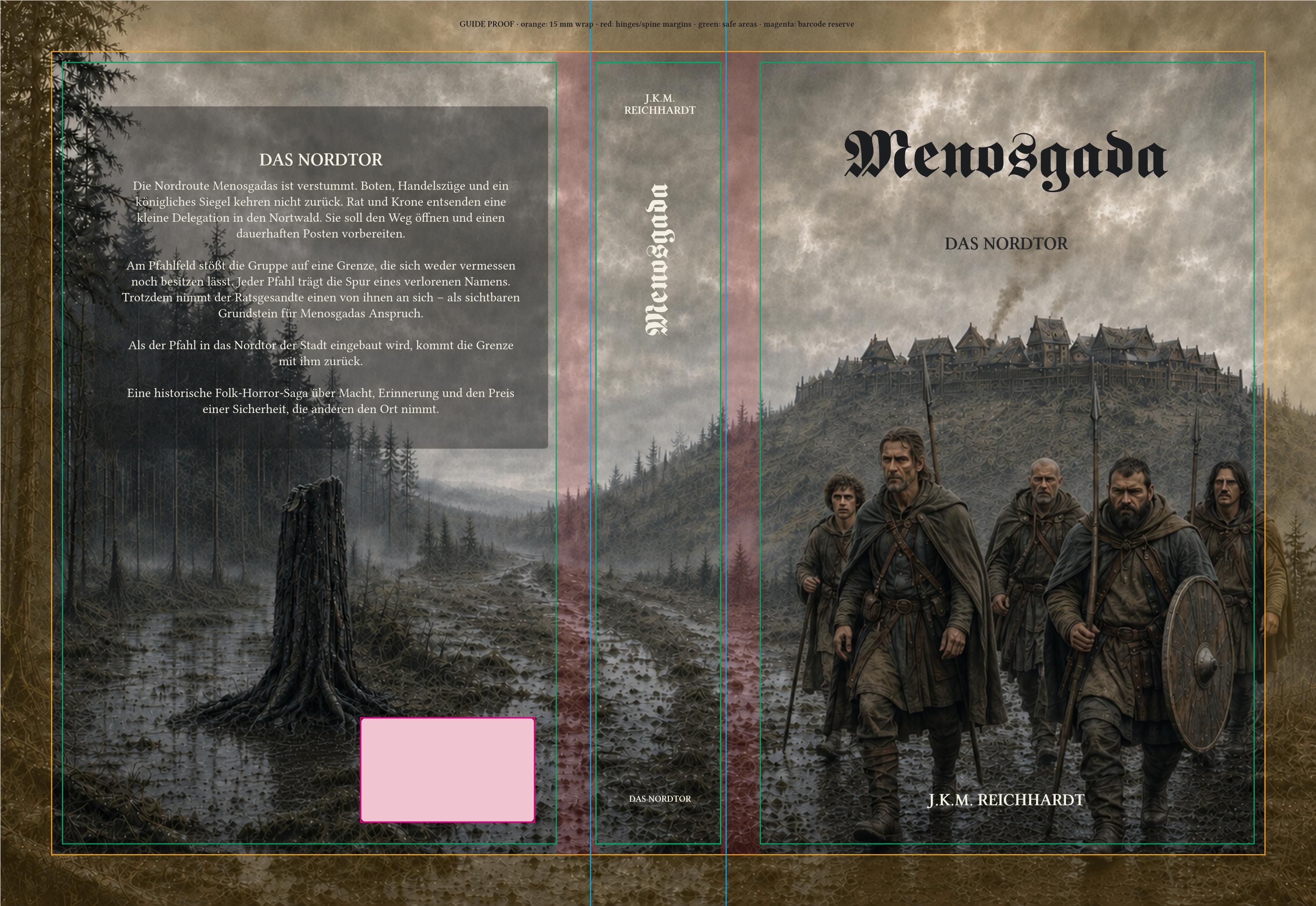 Menosgada – Das Nordtor – Variante 1 – vollständiger Hardcovereinband